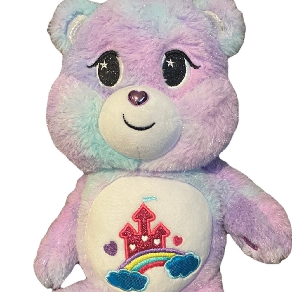 Care Bears Care-a-Lot Bear 40th Anniversary Plush  (preloved)